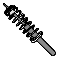 Rear shock absorber